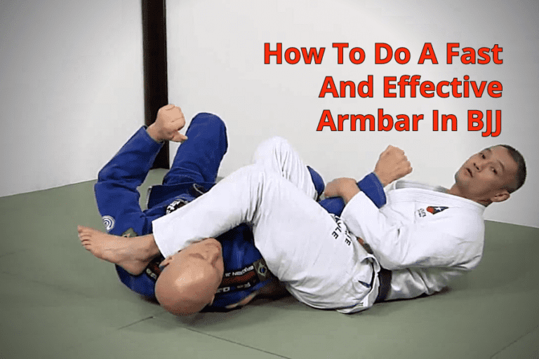 How To Do A Fast And Effective Armbar In BJJ Infighting