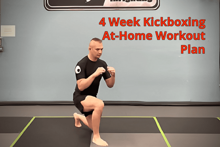 4 Week Kickboxing AtHome Workout Plan Infighting