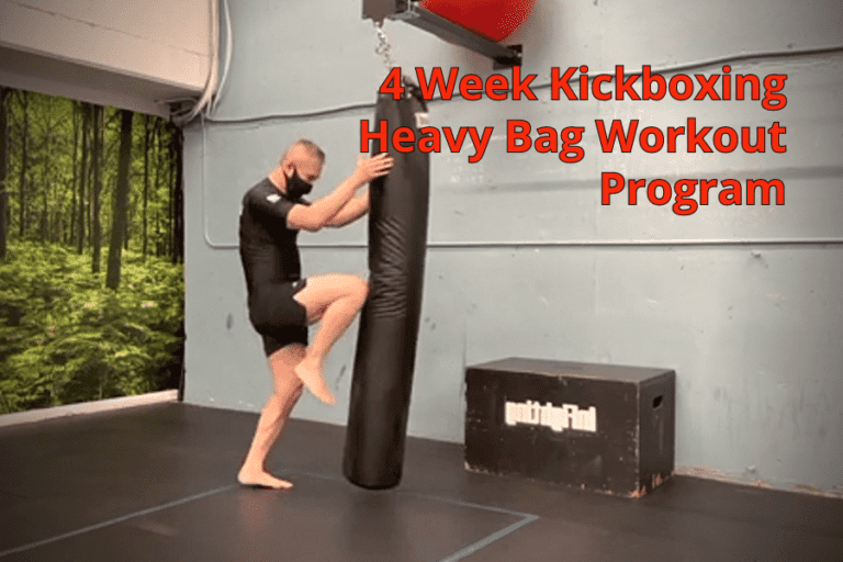 4 Week Kickboxing Heavy Bag Workout Program Infighting