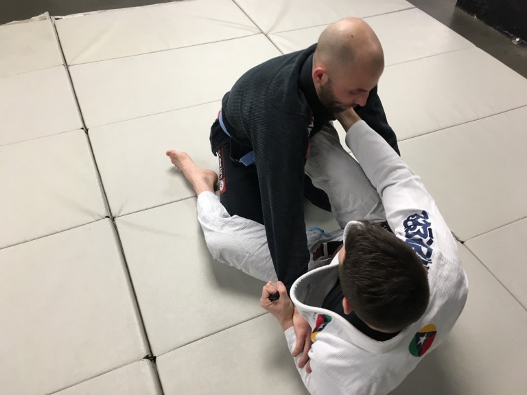 Setting up the Scissor Sweep in BJJ