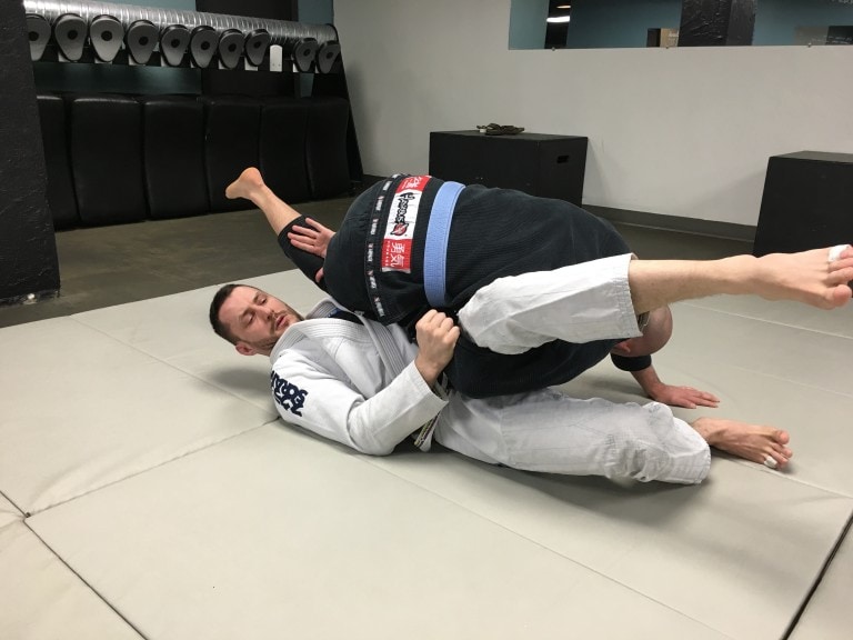 The Omoplata Sweep in BJJ