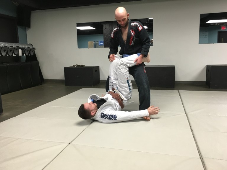 The Lumber Jack sweep in BJJ