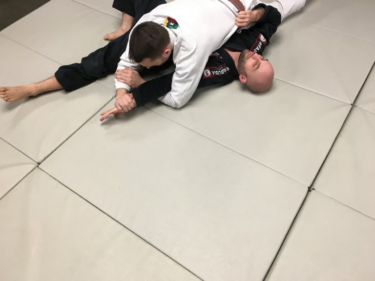 The Figure 4 straight armbar in BJJ