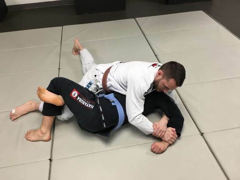 The Kimura from Top Half Guard in BJJ