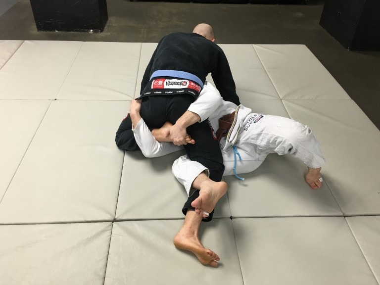 Old School Sweep from Half Guard in BJJ