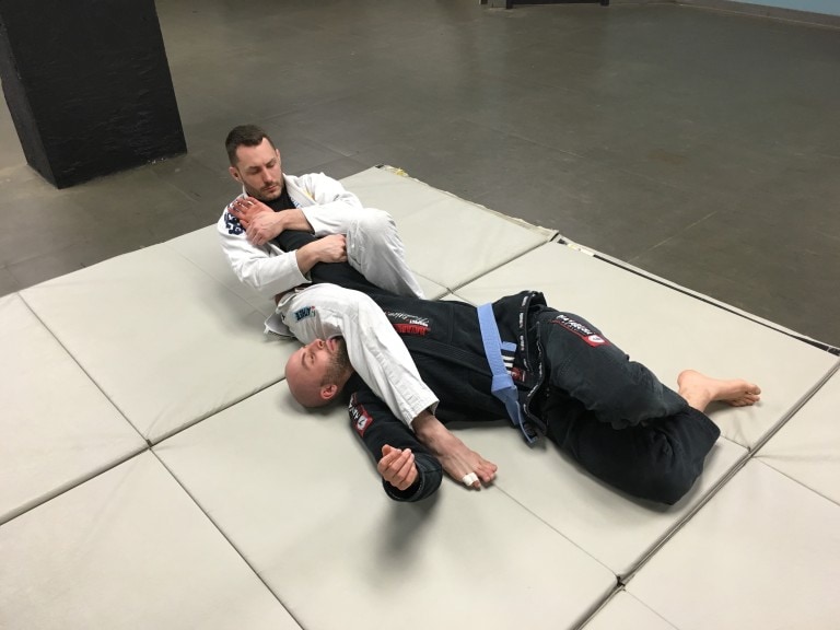 180 Armbar from Knee Mount in BJJ