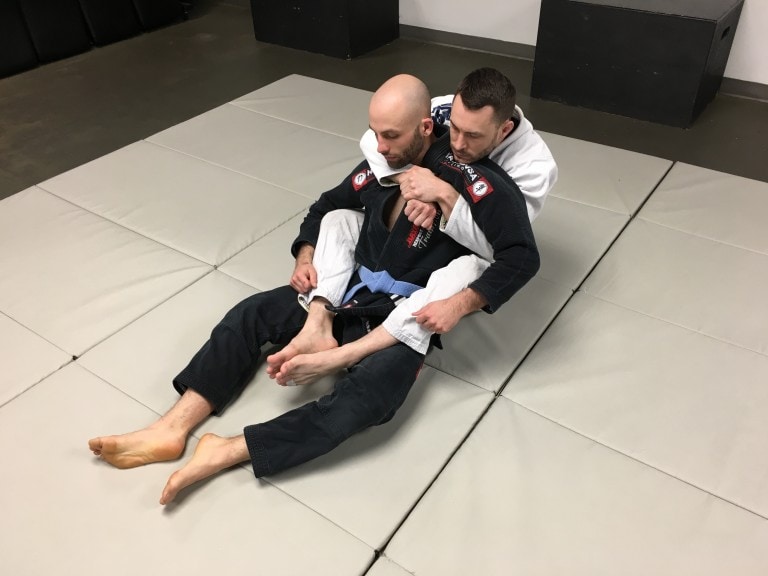 Maintaining the Back position in BJJ