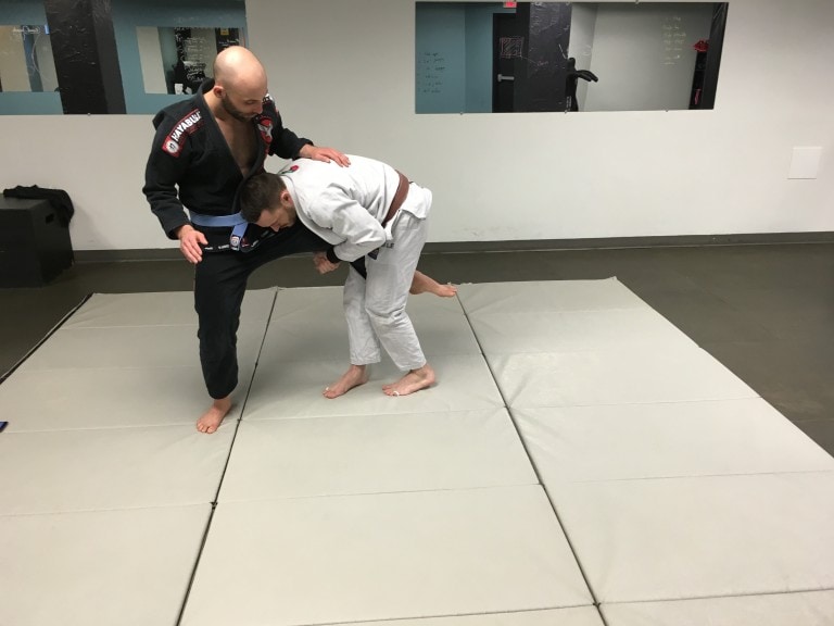 The Single Leg Takedown for BJJ