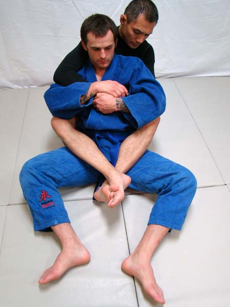the back position in BJJ