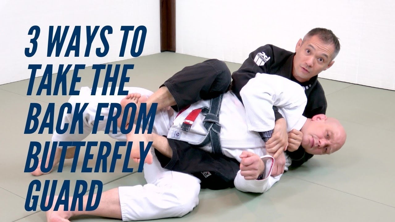 3 ways to take the back from Butterfly Guard in BJJ