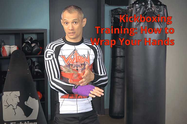 Kickboxing Training How to Wrap Your Hands Infighting
