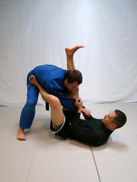 open guard in BJJ