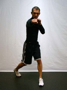 stay in balance when Boxing