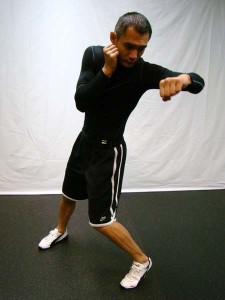don't lose your balance when punching