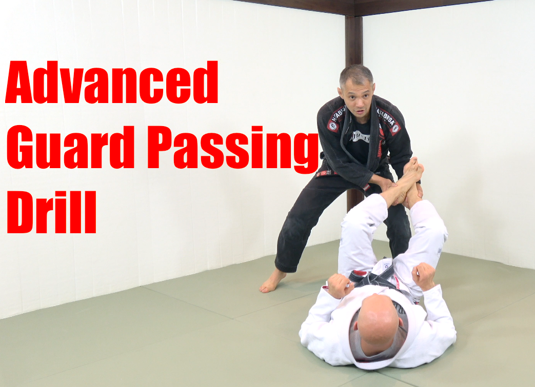 advanced guard passing drill for BJJ