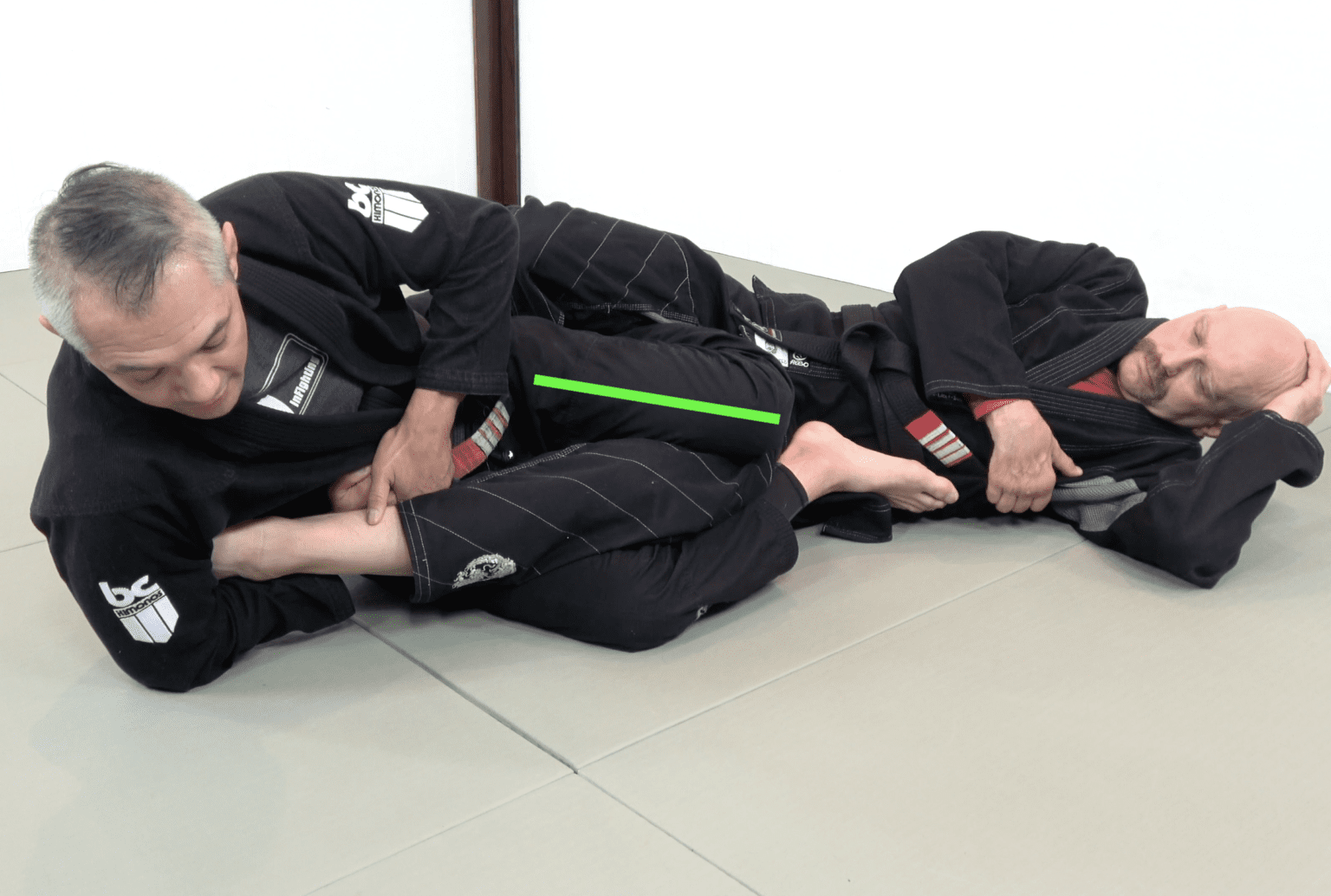 Learn the Ankle Lock BJJ tutorial from InFighting Burnaby Infighting