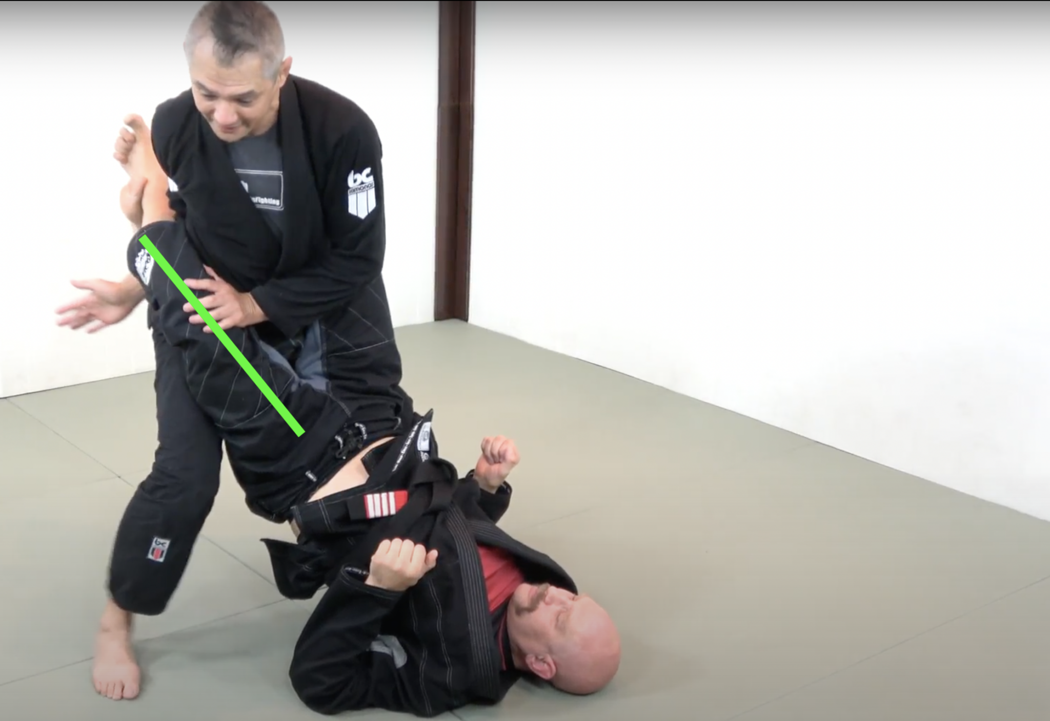Back Pocket Pass BJJ Technique