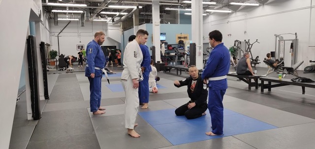 BJJ group class in our Burnaby gym