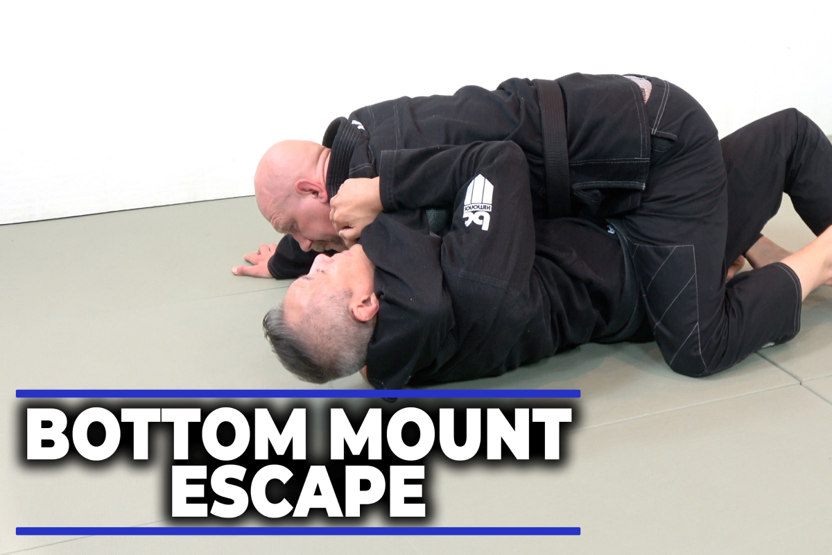 Learn the Bottom Mount Escape - BJJ tutorial from InFighting Burnaby