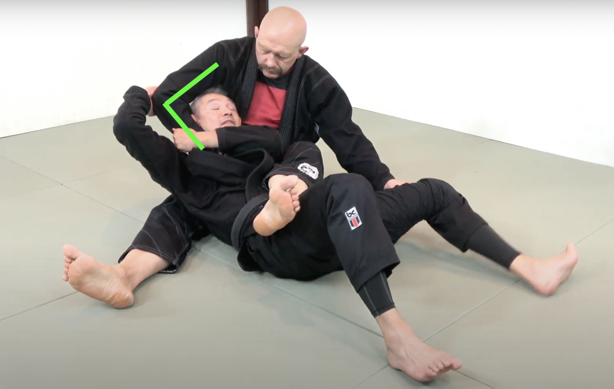 Bow And Arrow Choke Escape BJJ Technique
