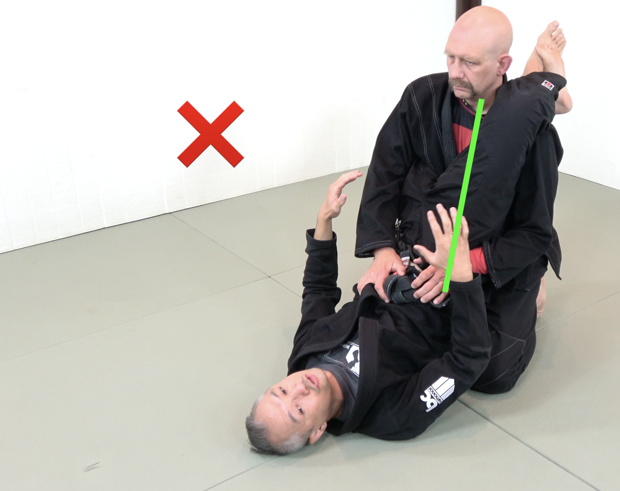 Closed Guard Triangle Choke BJJ Technique