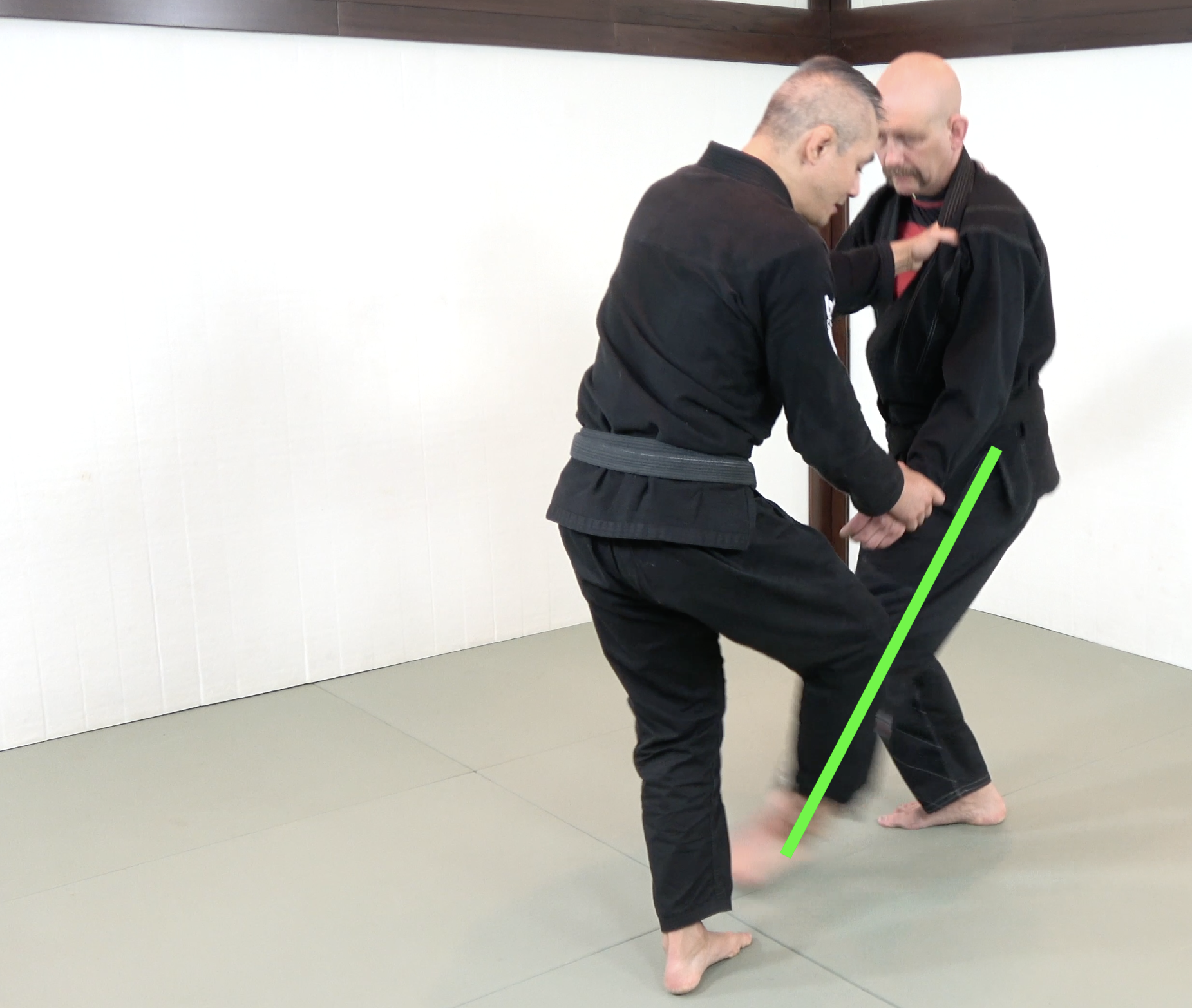 Foot Sweep BJJ Technique