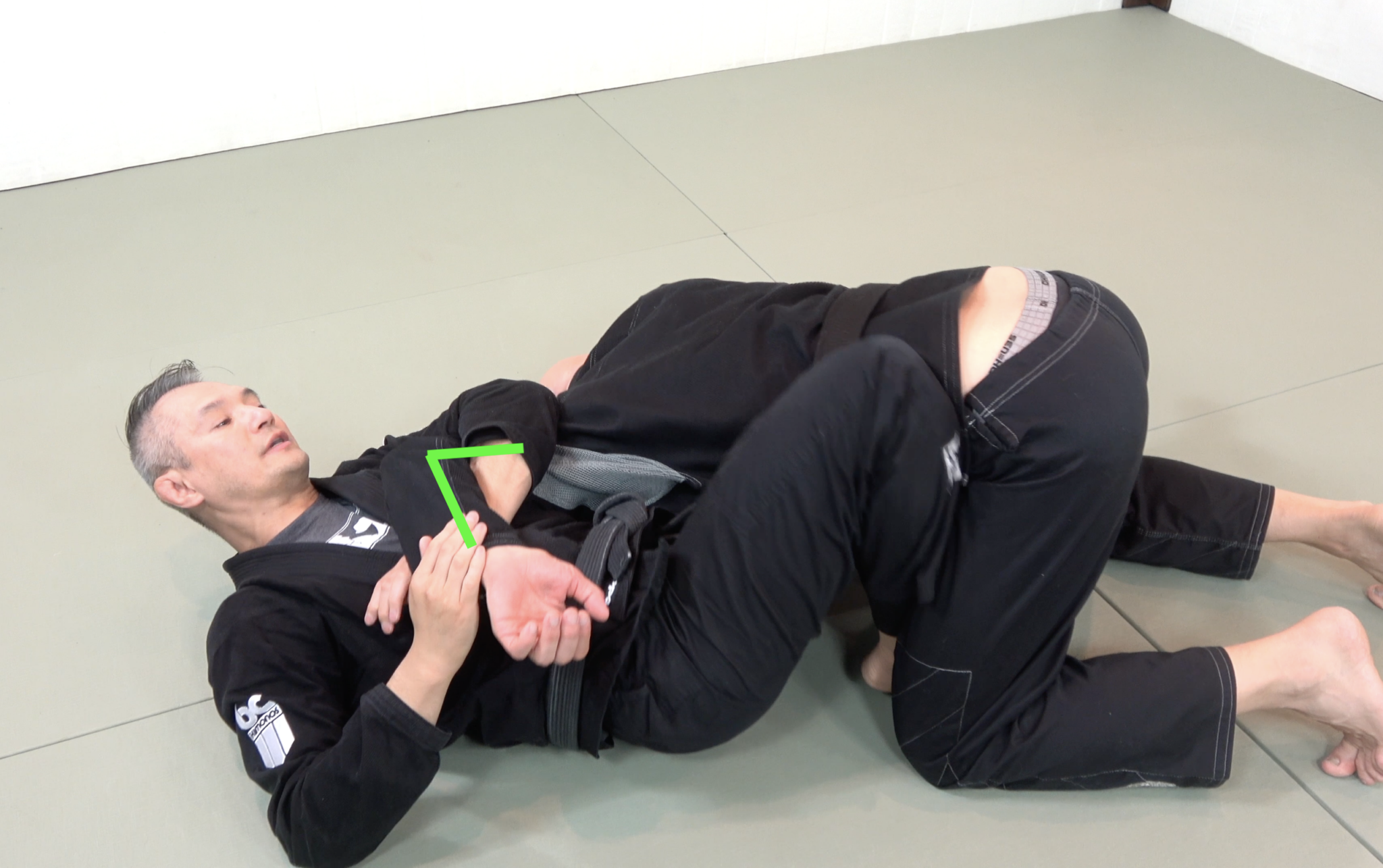 Half Guard Kimura BJJ Technique