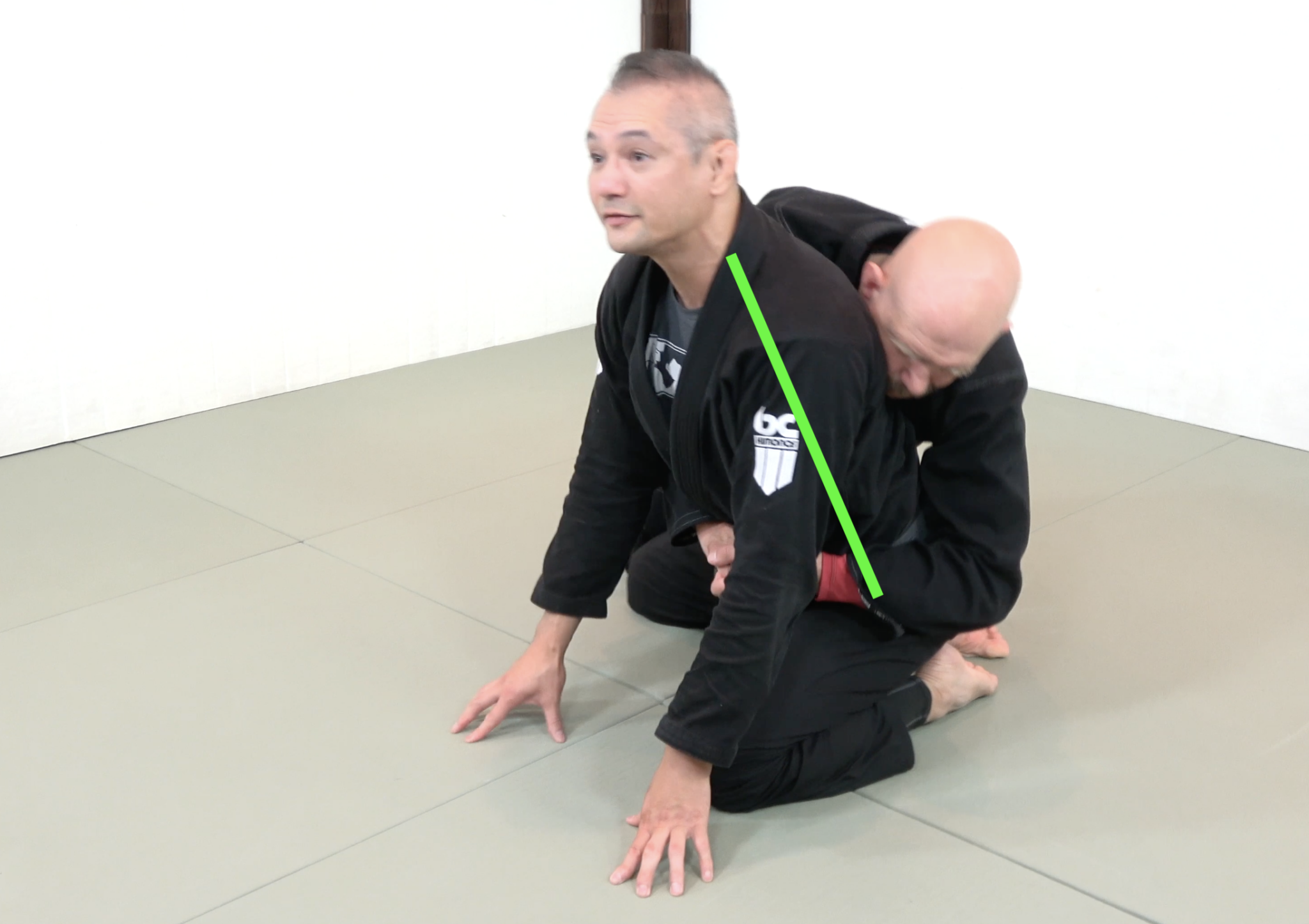 Head Up Turtle Escape BJJ Technique