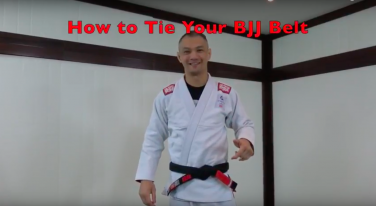 how to tie your bjj belt