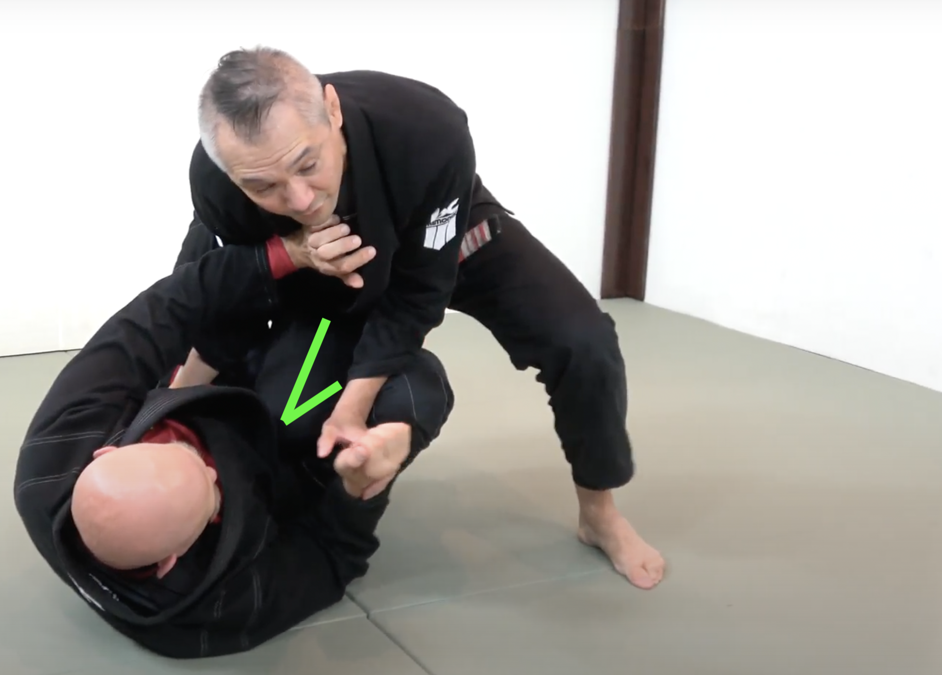 Knee Cut BJJ Technique