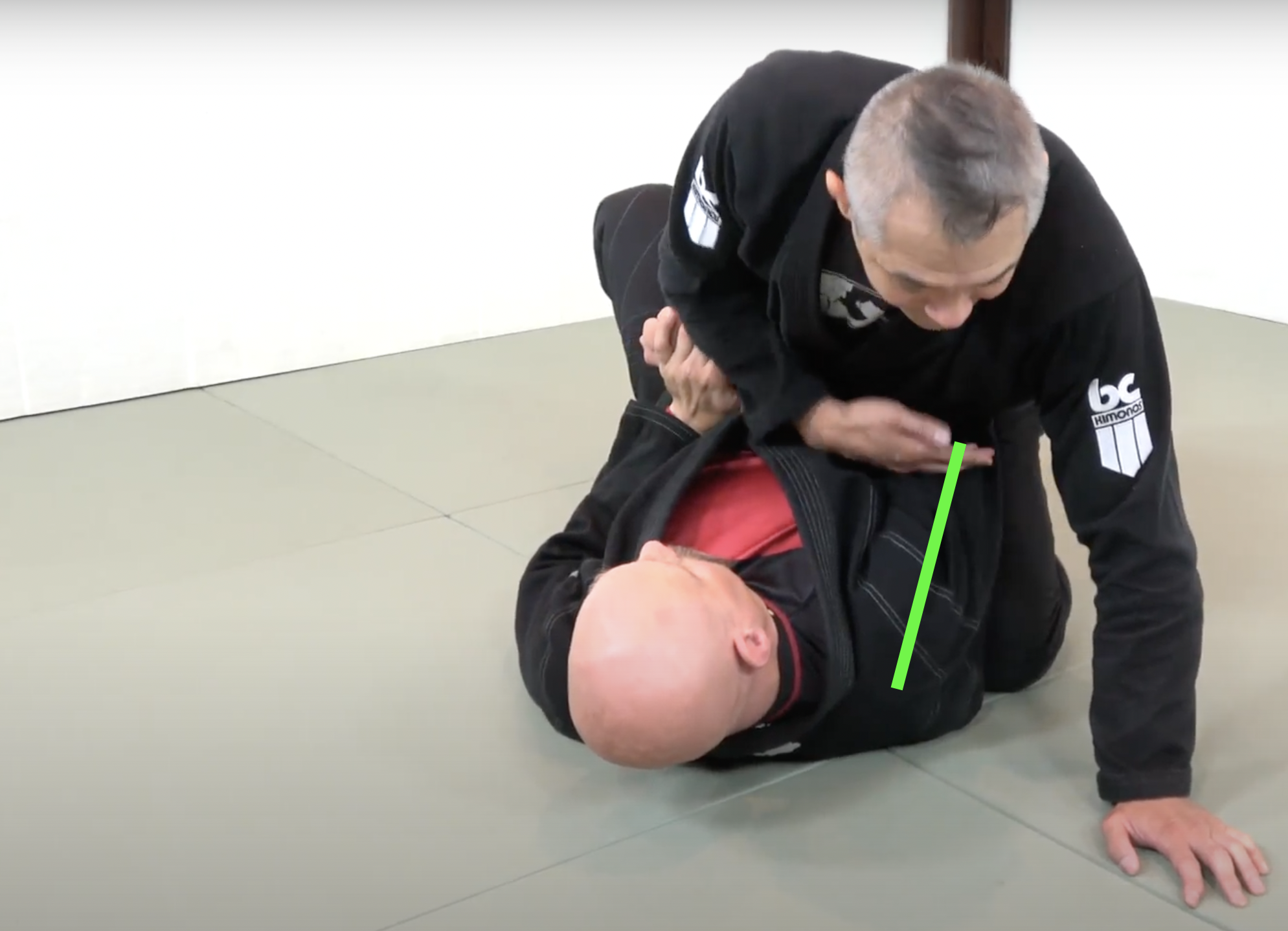 Mount Back Take BJJ Technique