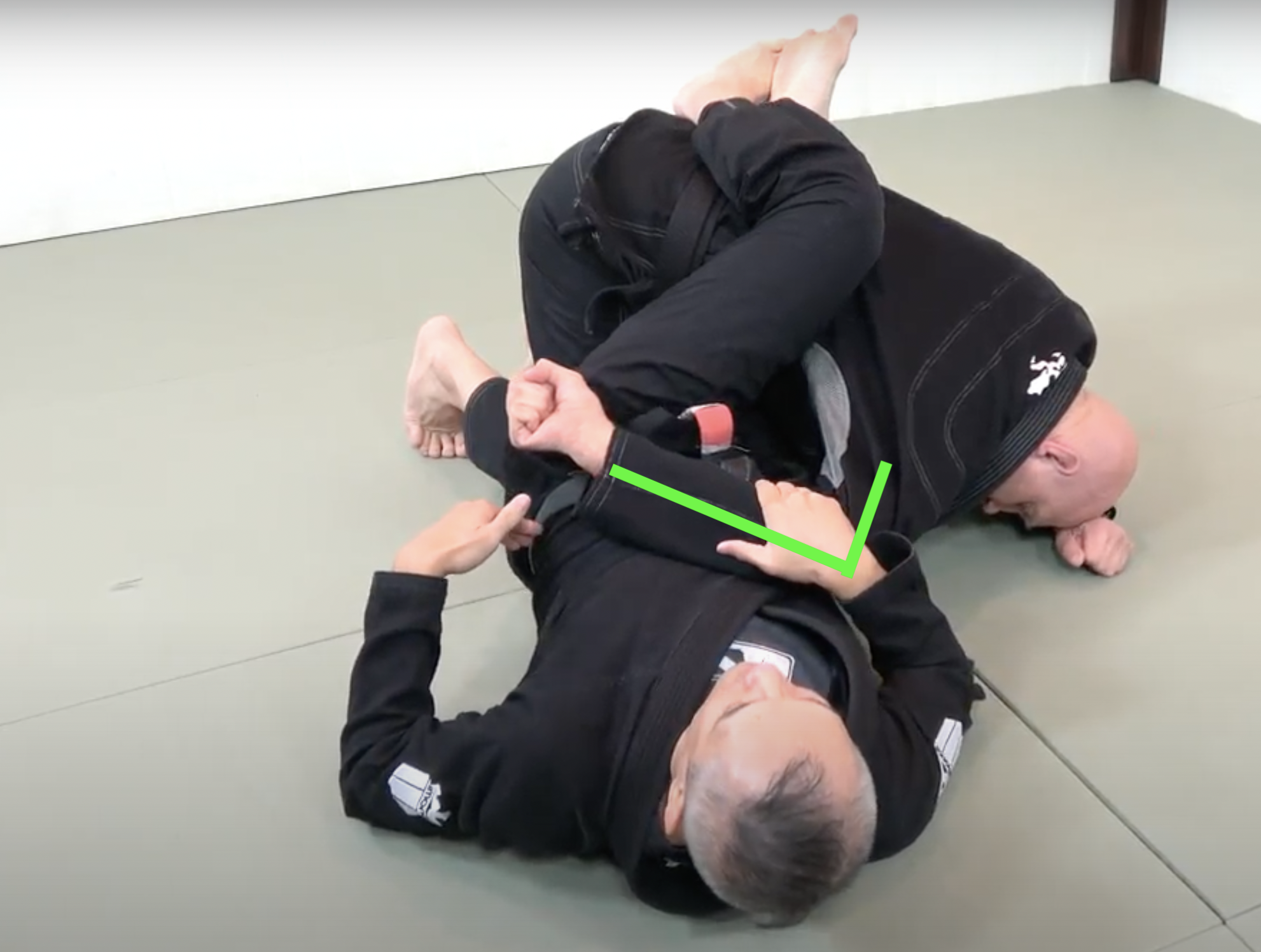 Omoplata BJJ Technique