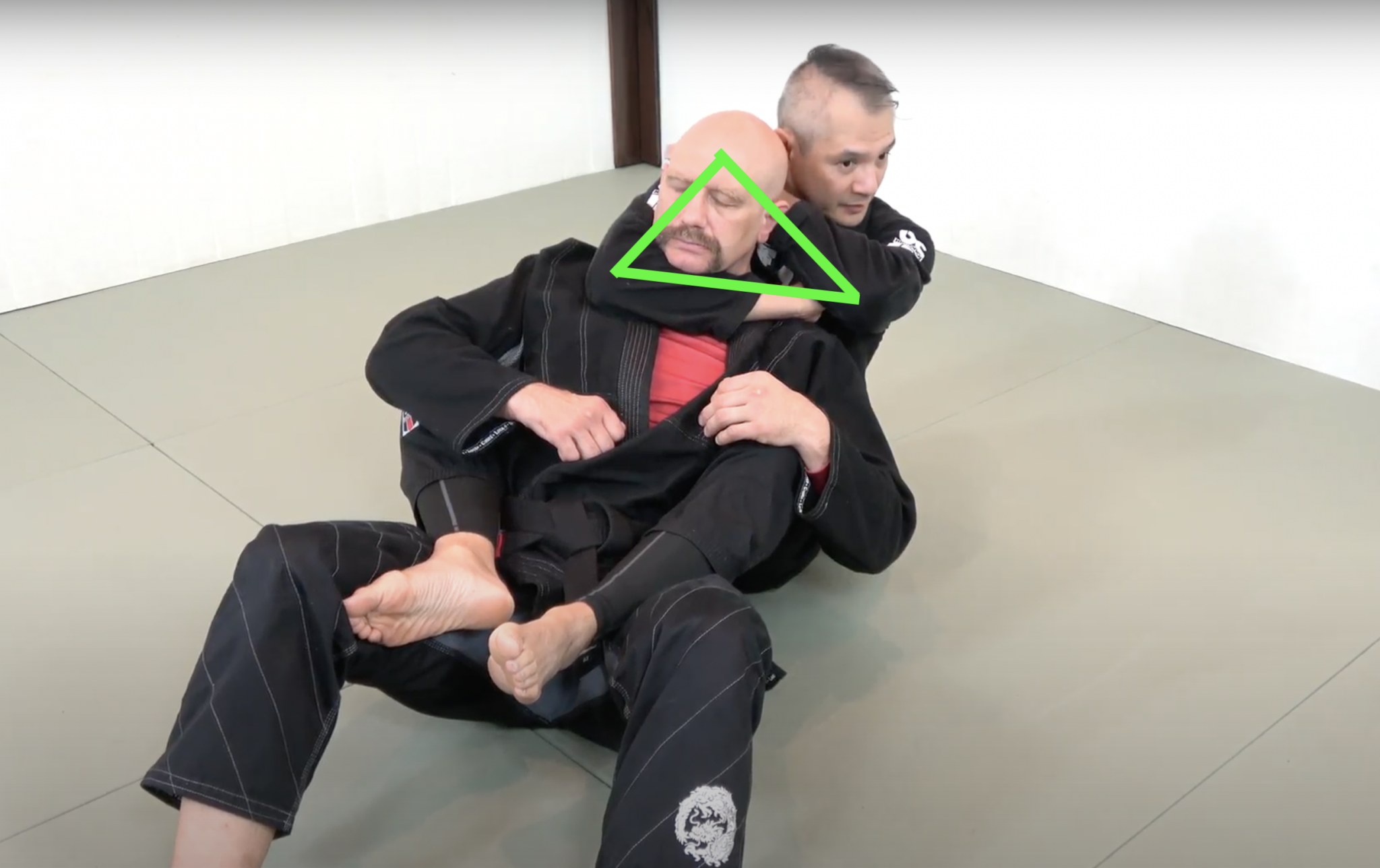 Rear Naked Choke BJJ Technique