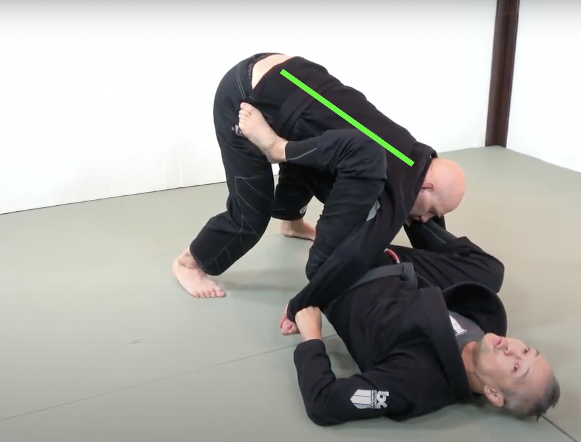 Spider Guard Omoplata BJJ Technique