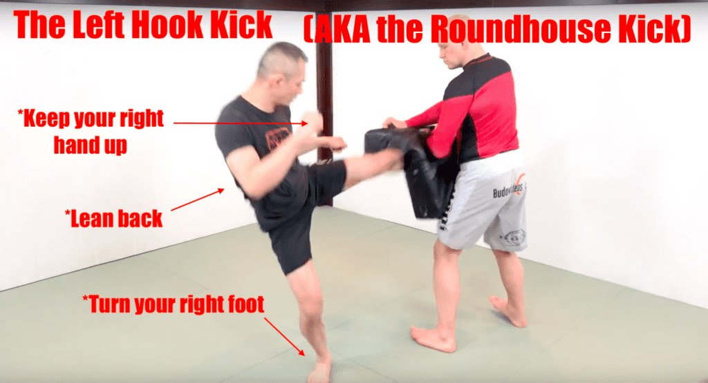 These are some details that will help you generate more power precision with your left hook kick