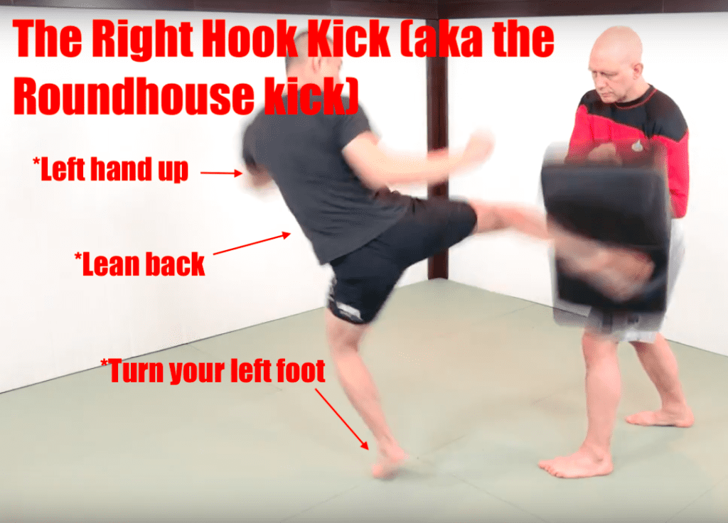 3 essential tips for generating more power with proper form for your right hook kick.