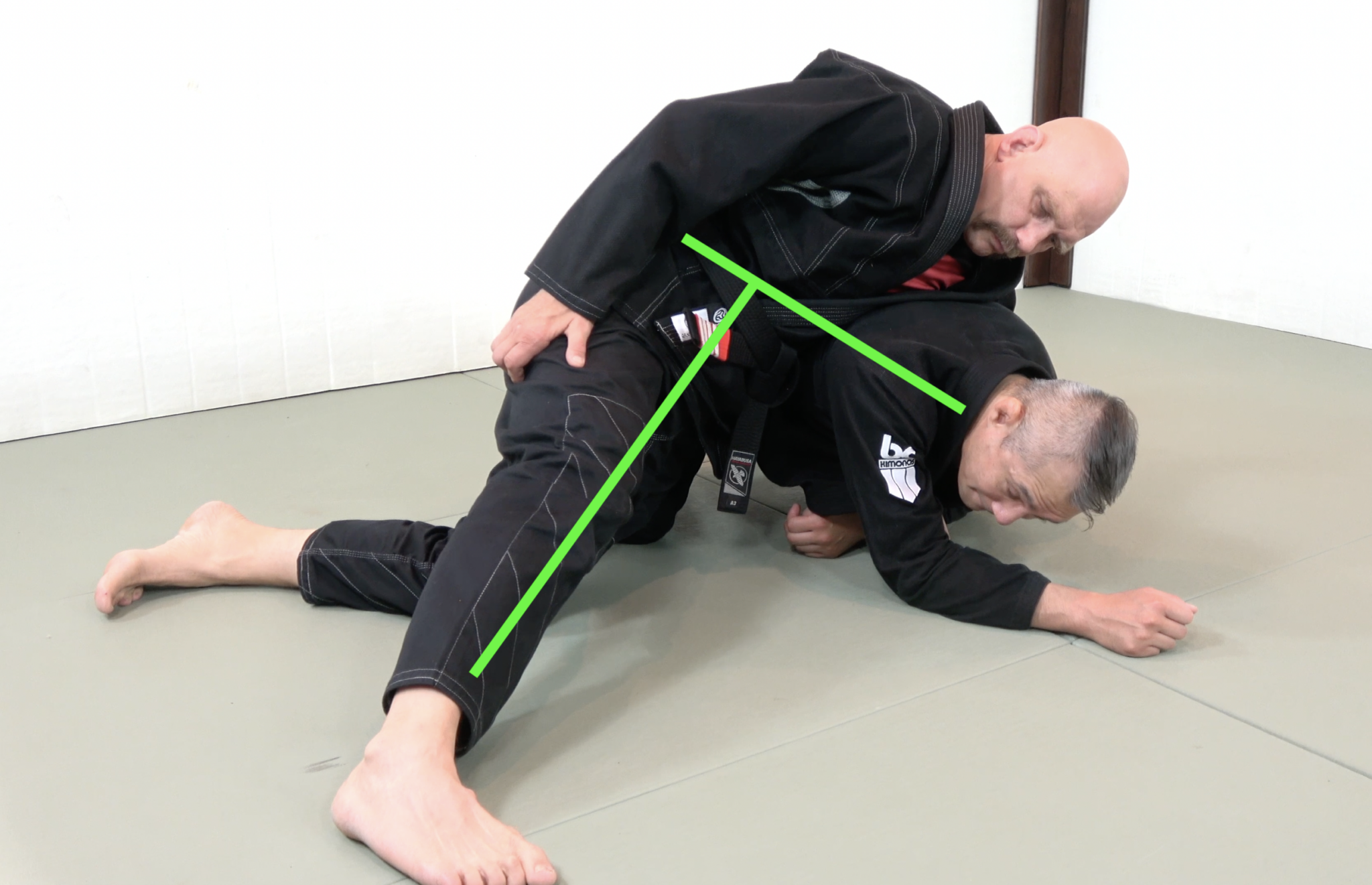 Turtle Sweep BJJ Technique